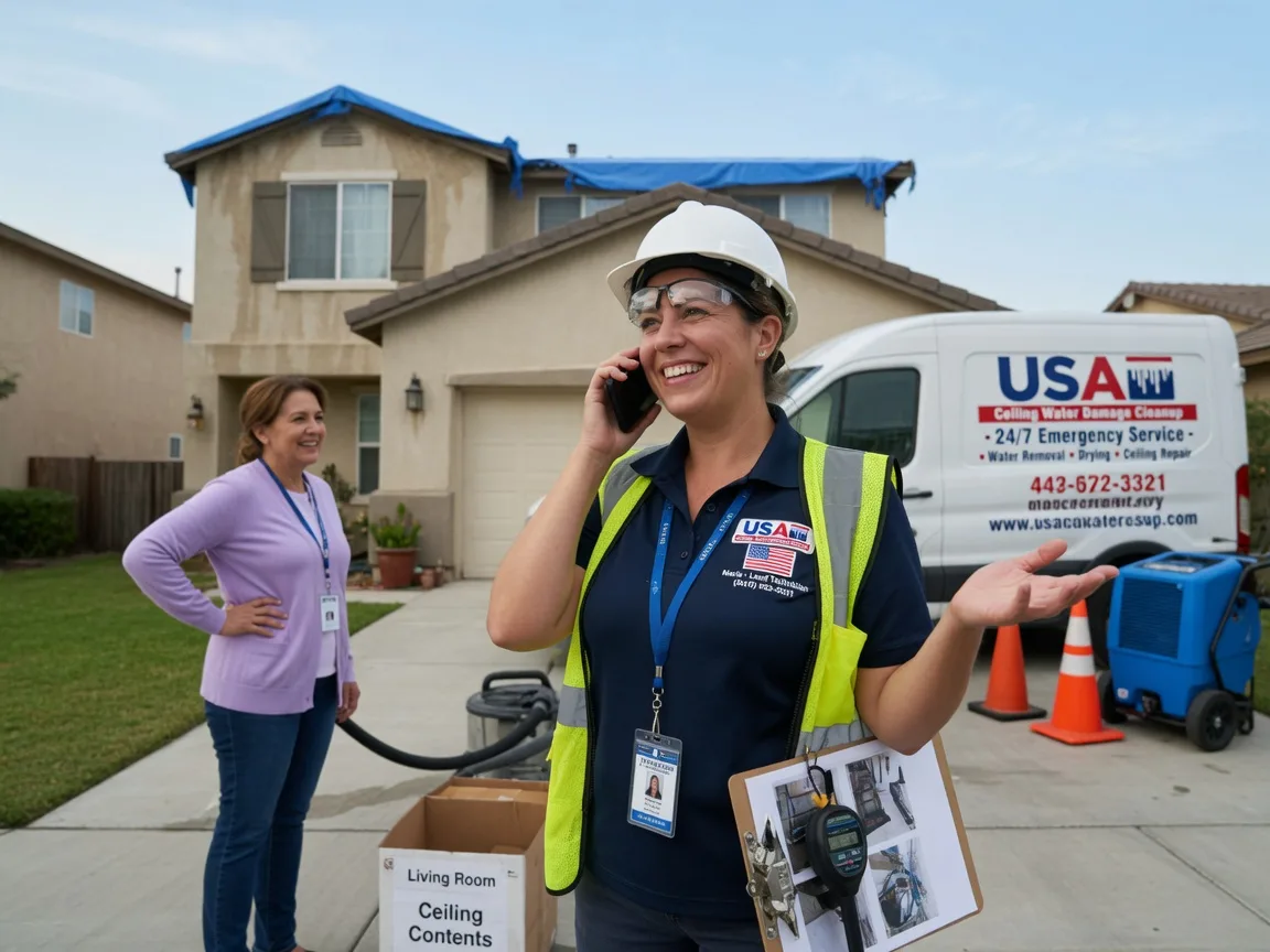 Ceiling Water Damage Restoration Fort Belvoir, VA FAQs
